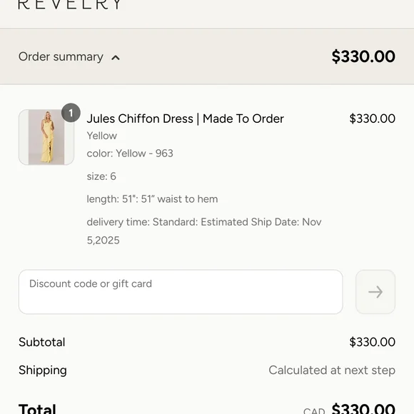 Formal Yellow Ruffle Dress - Picture 5 of 8